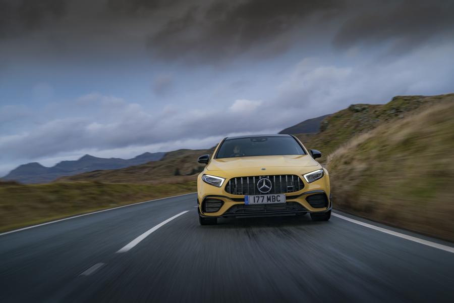  Mercedes-AMG A45 S 4Matic+ Aerodynamic Package (W177) 2019 года  (UK) (фото 21 из 68)